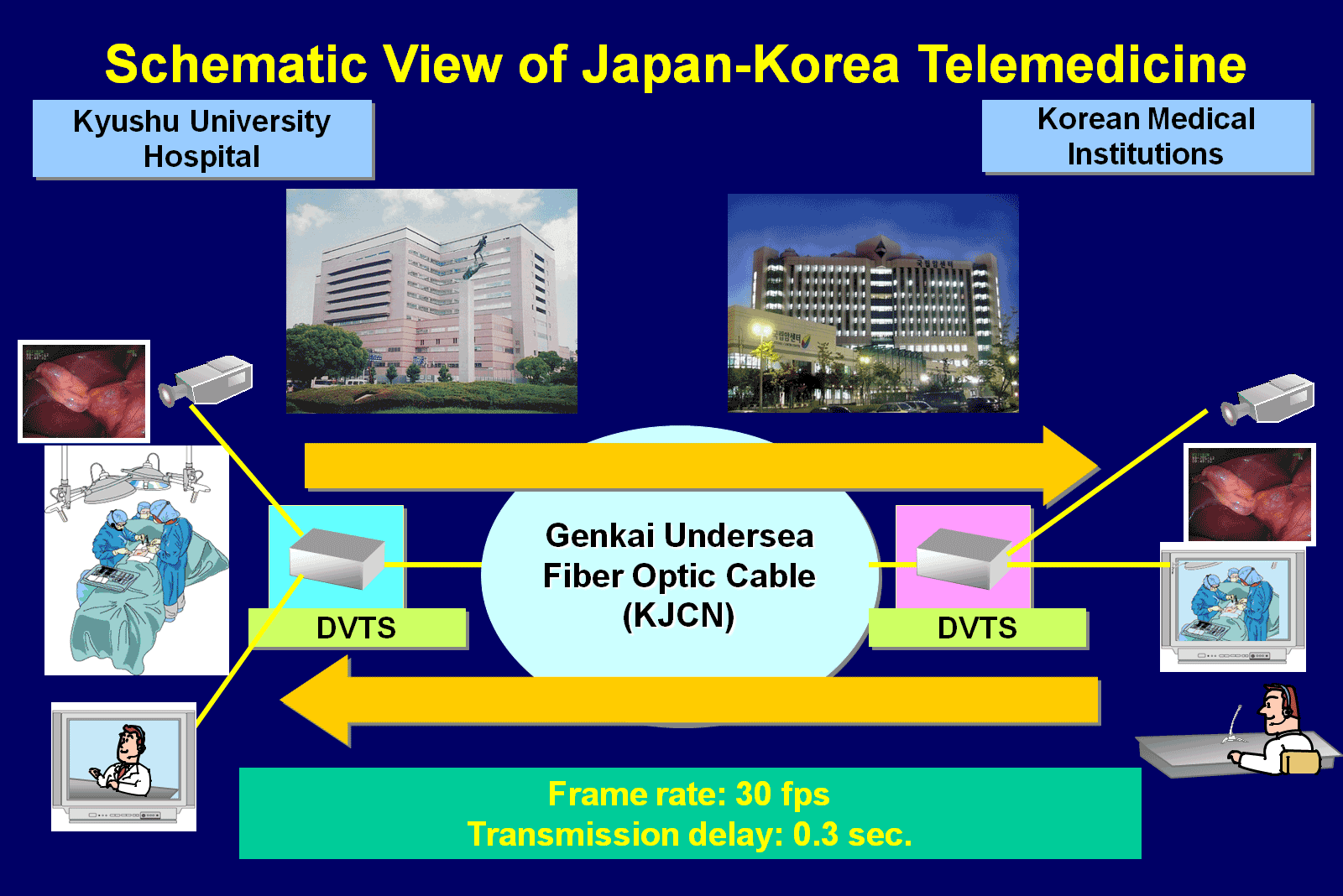 Schematic View of Japan-Korea Telemedicine