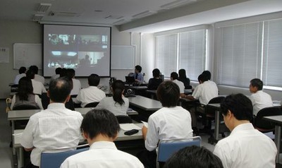 Polycom® video conference system used for remote seminar across four campuses